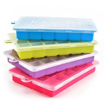 15 cubic Ice  tray with lid