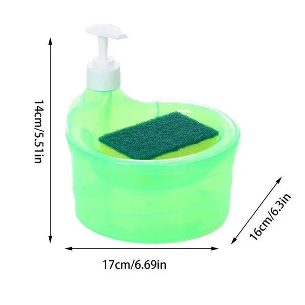 Liquid Soap Dispenser (Free Scotch Brite Inside)