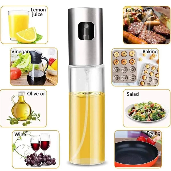 Cooking Oil Sprayer Glass Oil Spray Bottle