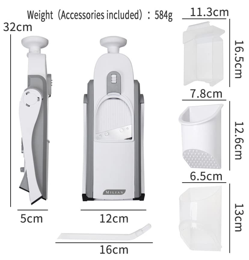 Multi-functional Mandoline Vegetable Slicer Cutter