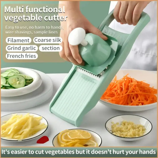 Multifunctional Fruit & Vegetable Slicer Grater with Handle