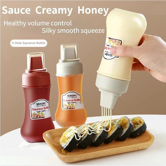 Multi-purpose squeeze sauce bottle