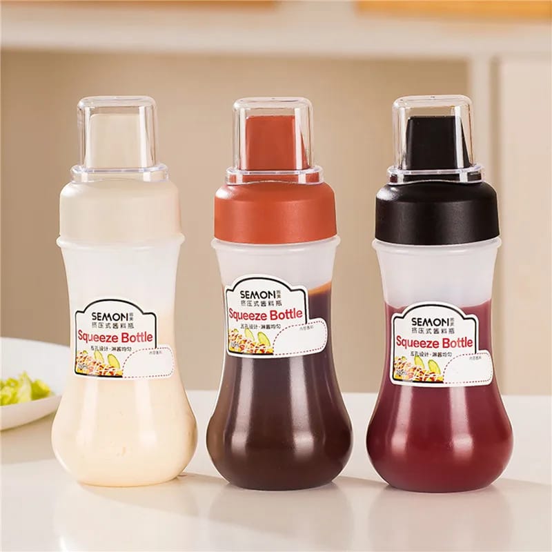 Multi-purpose squeeze sauce bottle