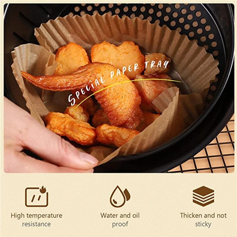 Air Fryer Disposable Paper (Pack of 50)