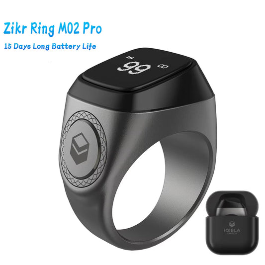 Digital Zikr Ring Tasbeeh & Smart Tally Counter